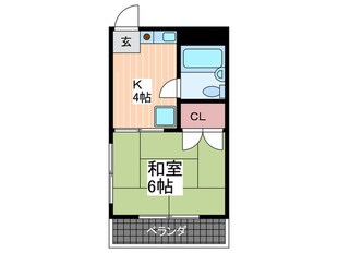 スリ－ゼ牛田の物件間取画像